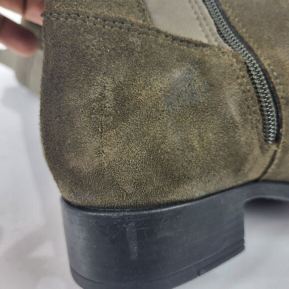 Over the knee waterproof Suede stretch Boots - Picture 12 of 16